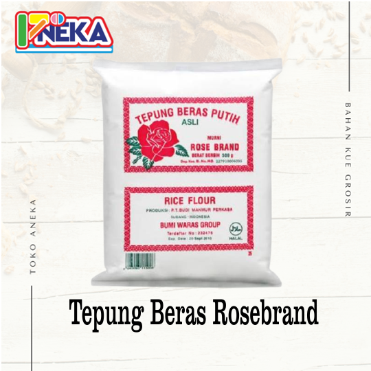 Tepung Beras Rose Brand 500Gr
