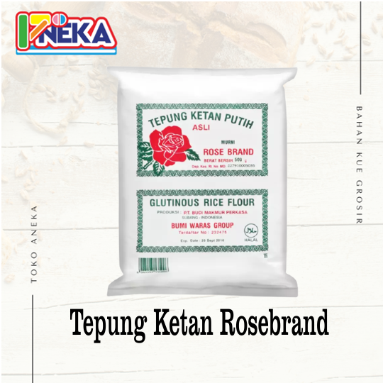 Tepung Ketan Putih Rose Brand