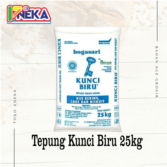 Tepung Kunci Biru Kiloan 25 (Ball 25Kg)