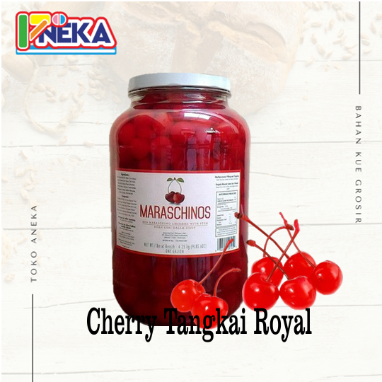 Cherries Tangkai Merah (Toples 2Kg)