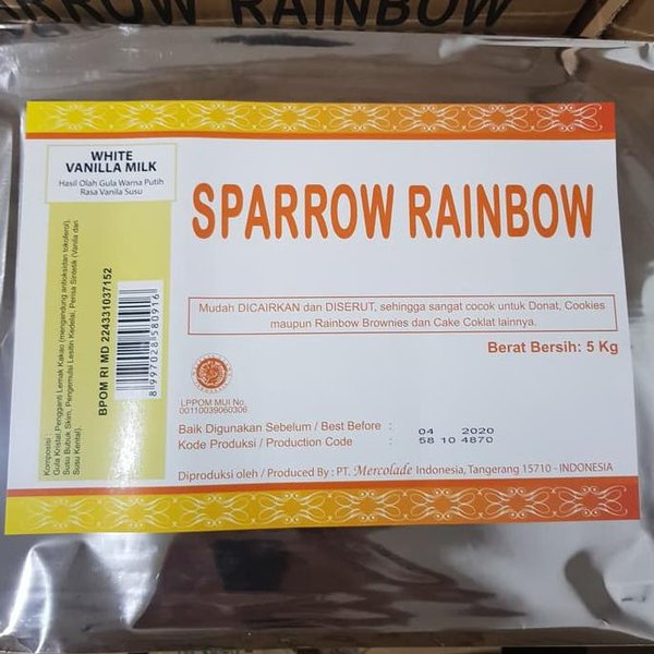Mercolade Sparow (Lembar 5Kg)