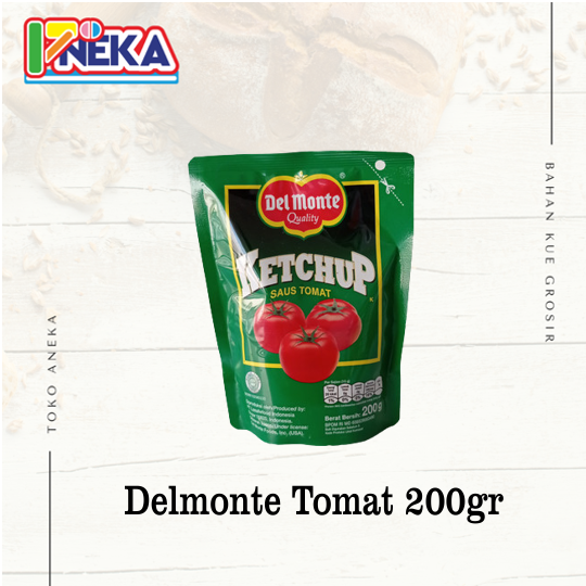 Delmonte Tomat Pouch 200gr