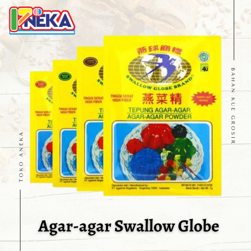 Agar-agar Swallow Globe Coklat 12/288