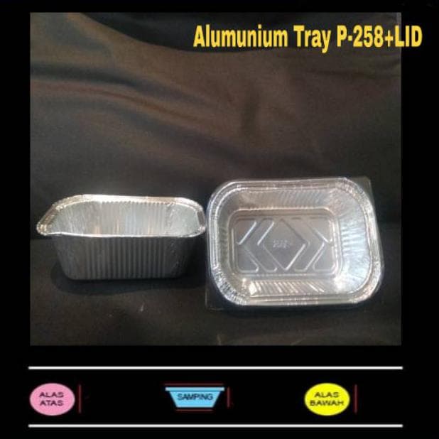 Alumunium Foil P 258 + Tutup