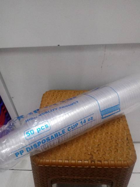 Gelas Plastik YR 14 OZ