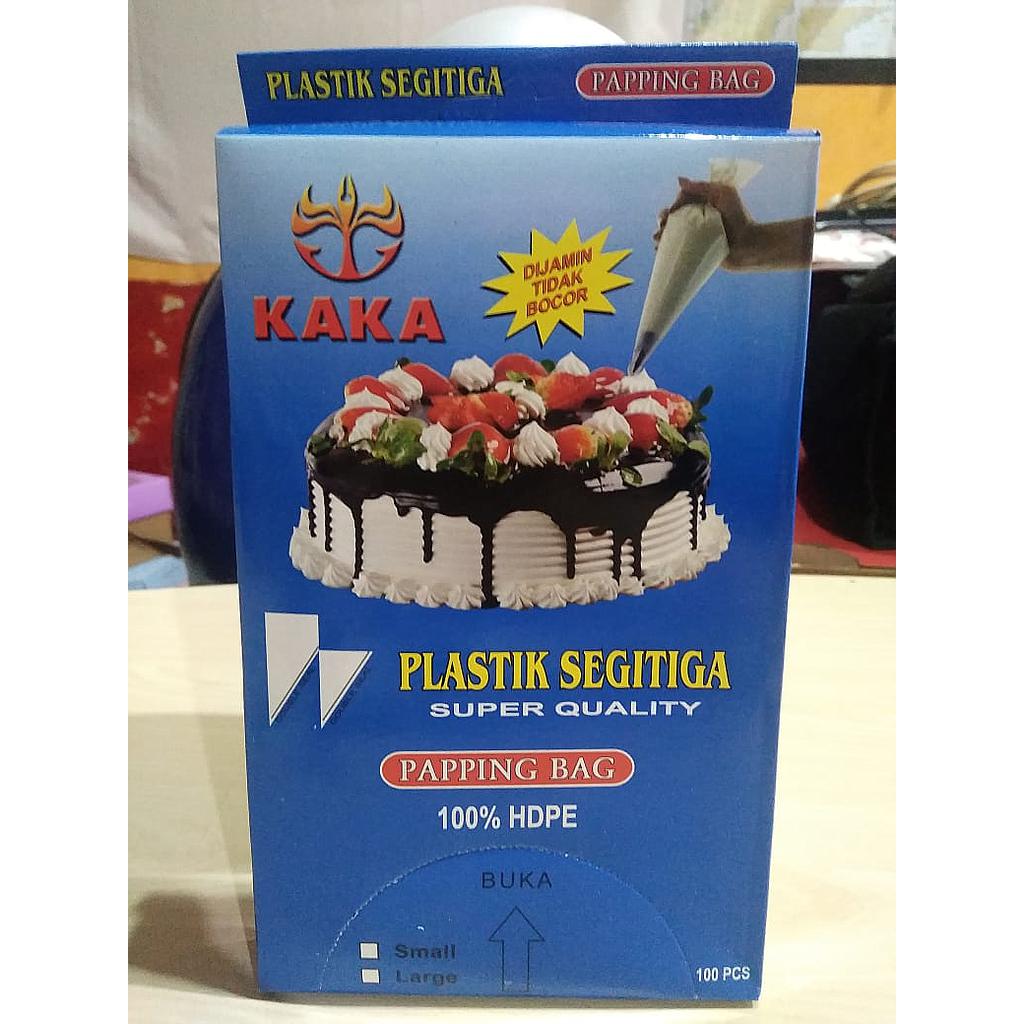 Plastik Segitiga Kecil Tipis (Pak)
