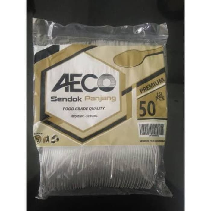 Sendok AECO Bening Isi 50