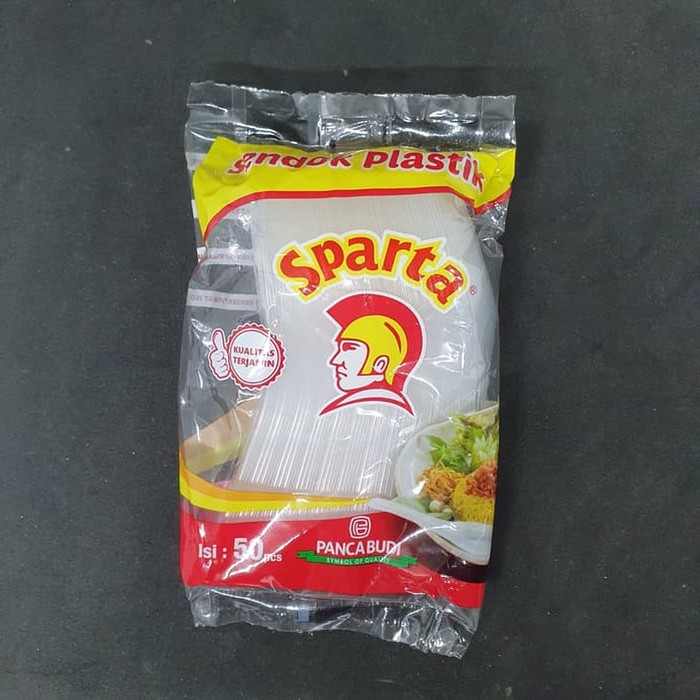 Sendok Bebek Bening Sparta 50pcs