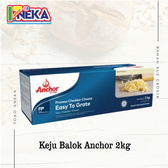 Keju Anchor Balok (Batang 2kg)