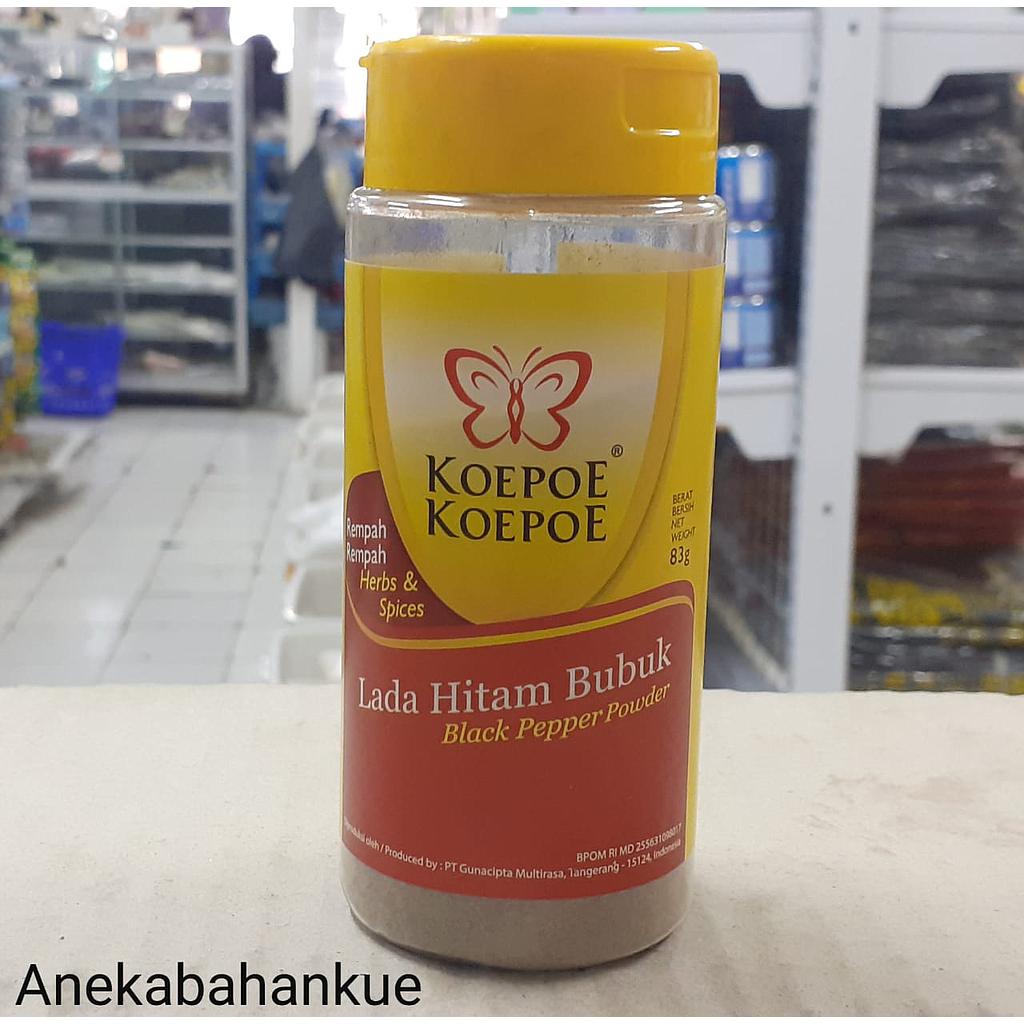 Lada Hitam Kupu-kupu 83gr
