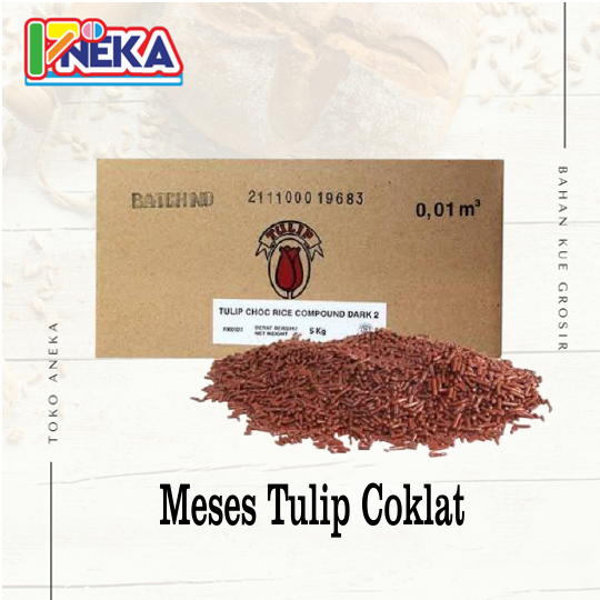 Meses Tulip Coklat (1/2Kg)