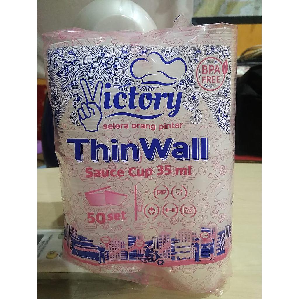 Thinwall Sauce Cup 35 mL Roll