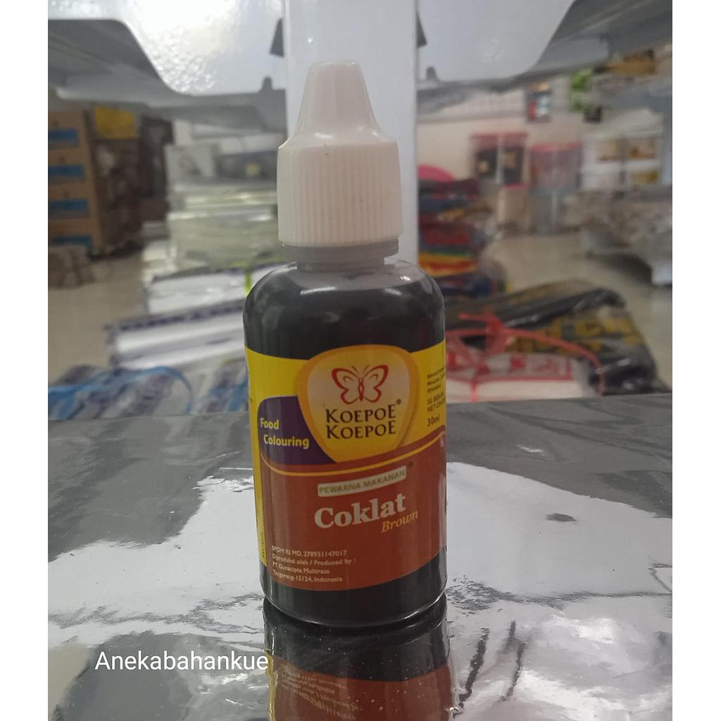 Pewarna Coklat Kupu-Kupu
