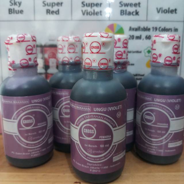 Pewarna Cross Violet