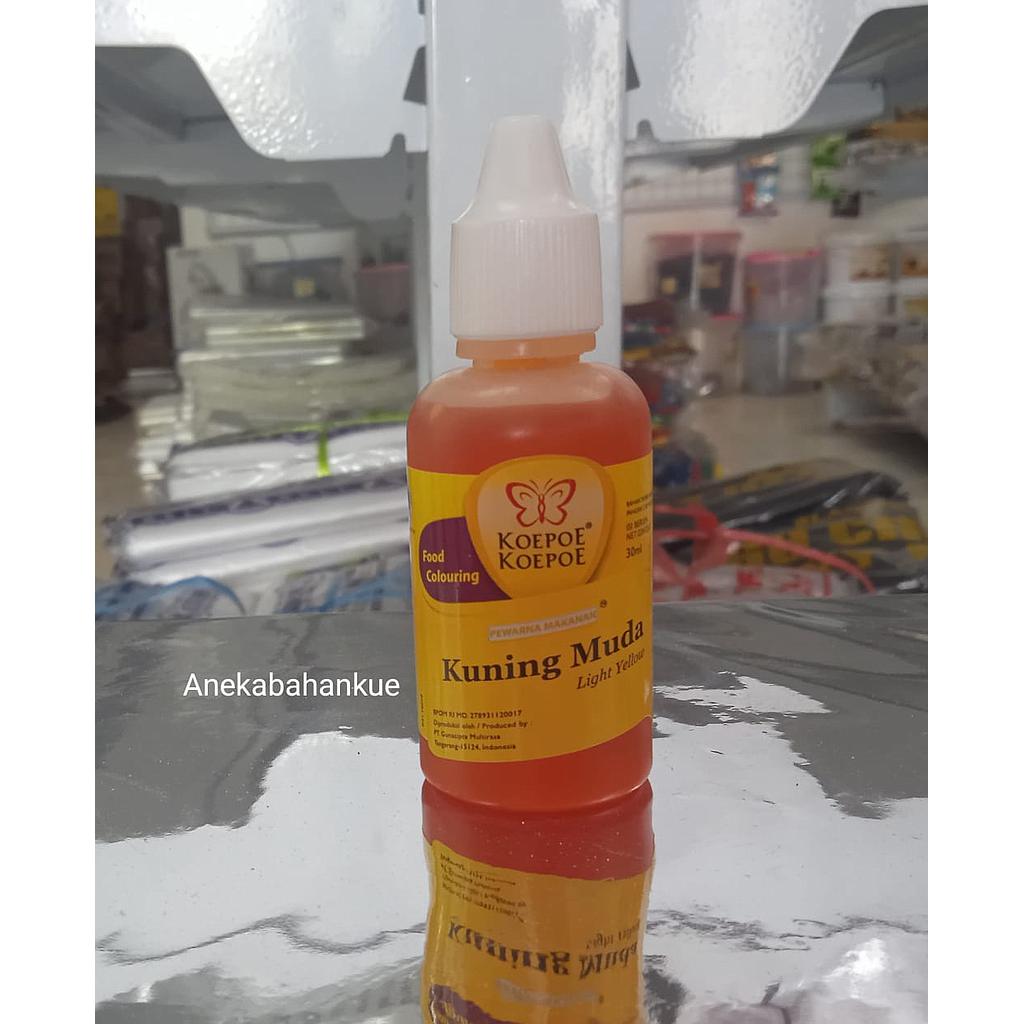 Pewarna Kuning Muda Kupu-kupu
