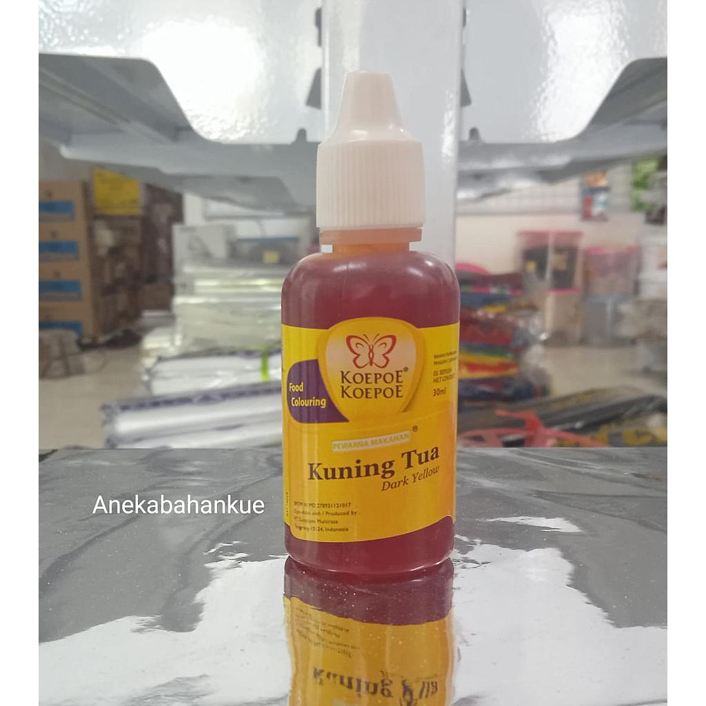 Pewarna Kuning Tua Kupu-kupu