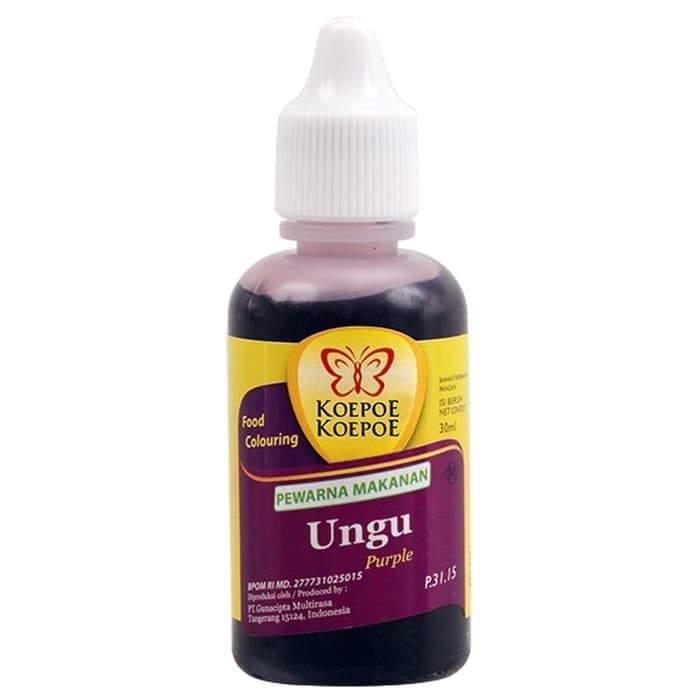 Pewarna Ungu Kupu-kupu