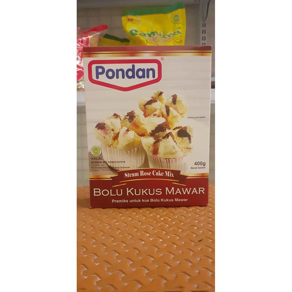 Pondan Bolu Kukus Mawar