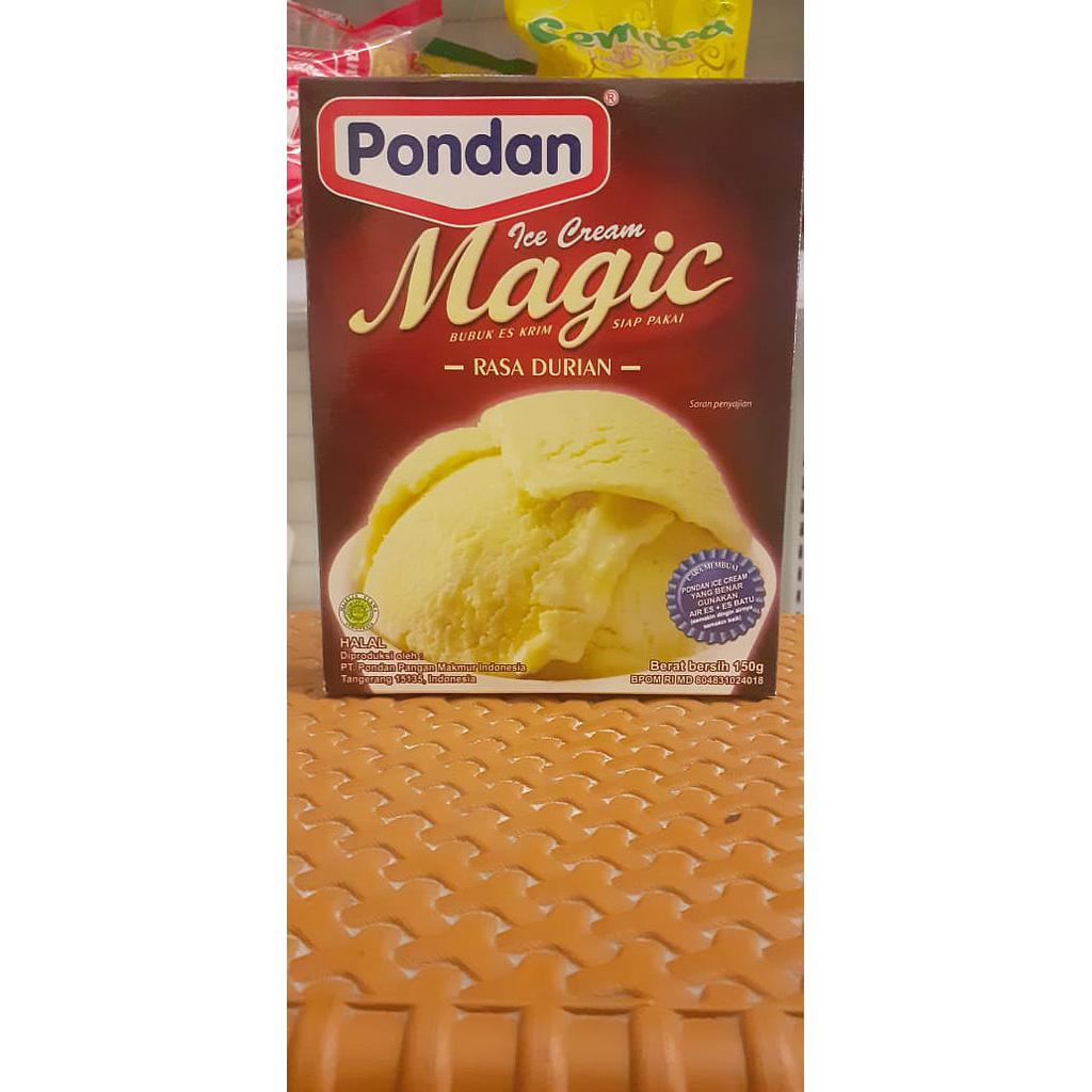 Pondan Ice Cream Durian 150Gr