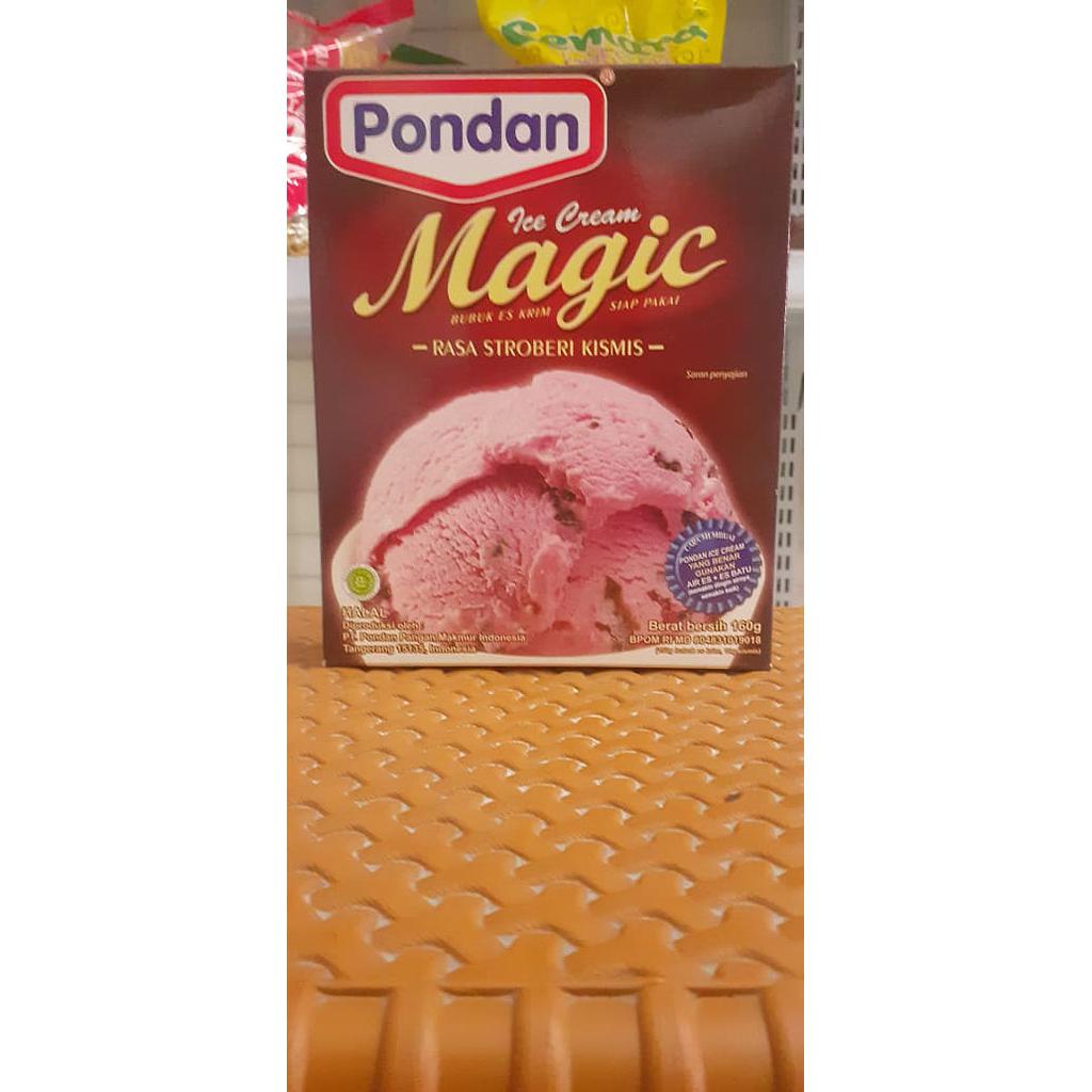 Pondan Ice Cream Strawberry 160Gr