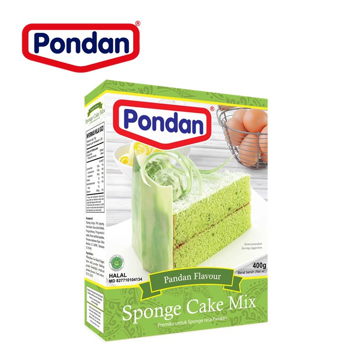 Pondan Sponge Pandan 400Gr