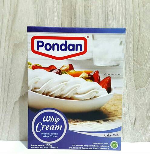 Pondan Whipcream