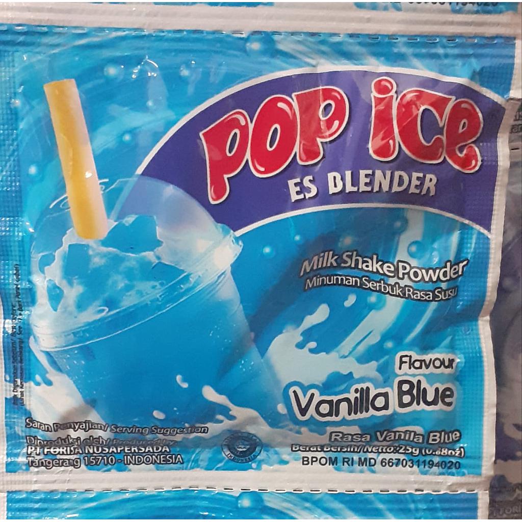 Pop Ice Vanilla Blue