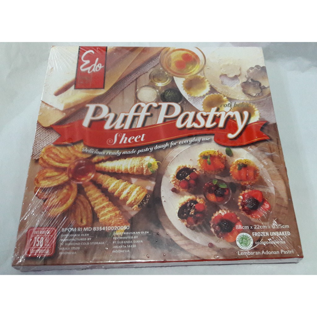 Puff Pastry Edo 750gr
