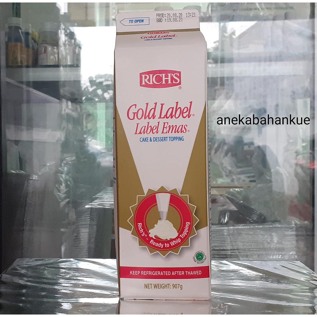 Rich Gold Label